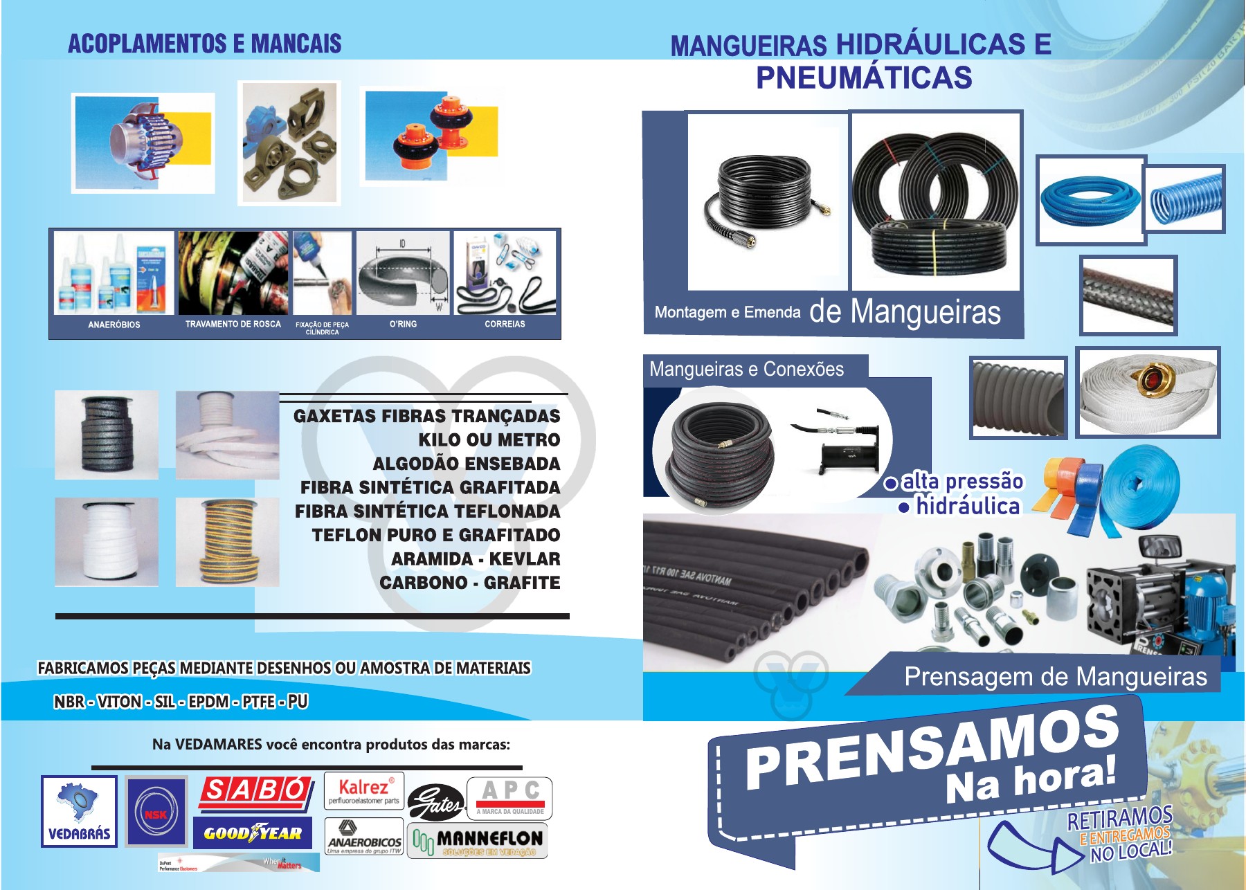 Portfólio Vedamares: apresentação institucional e aplicações